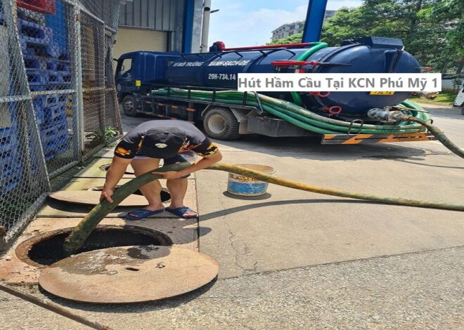Hút Hầm Cầu Tại KCN Phú Mỹ 1