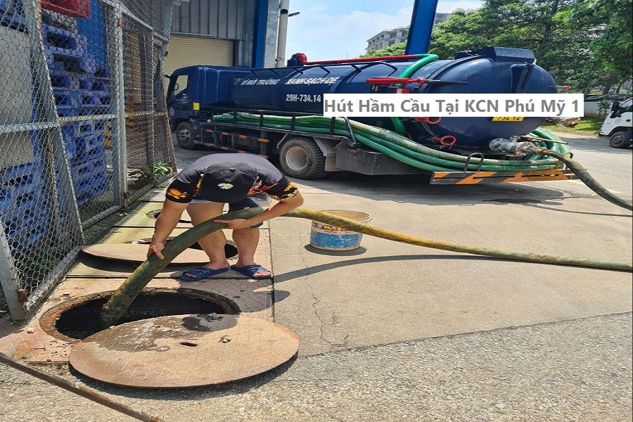 Hút Hầm Cầu Tại KCN Phú Mỹ 1