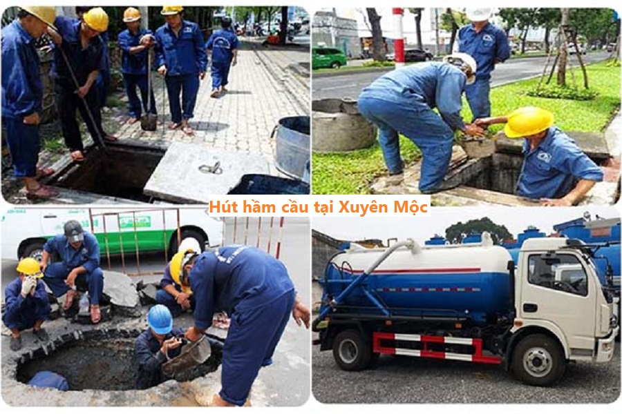 Hút hầm cầu tại Xuyên Mộc