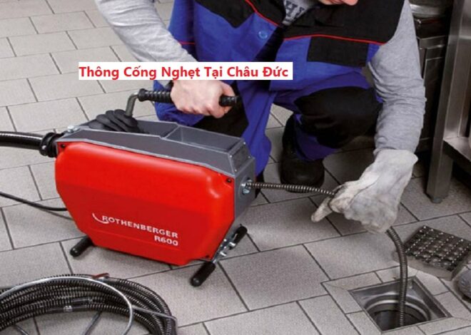 Thông Cống Nghẹt Tại Châu Đức