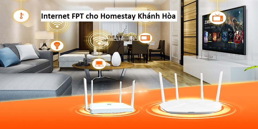 Internet FPT cho Homestay Khánh Hòa