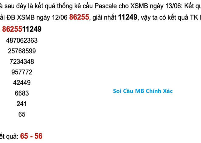 Soi Cầu MB Chính Xác