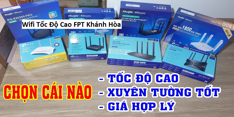 Wifi Tốc Độ Cao FPT Khánh Hòa